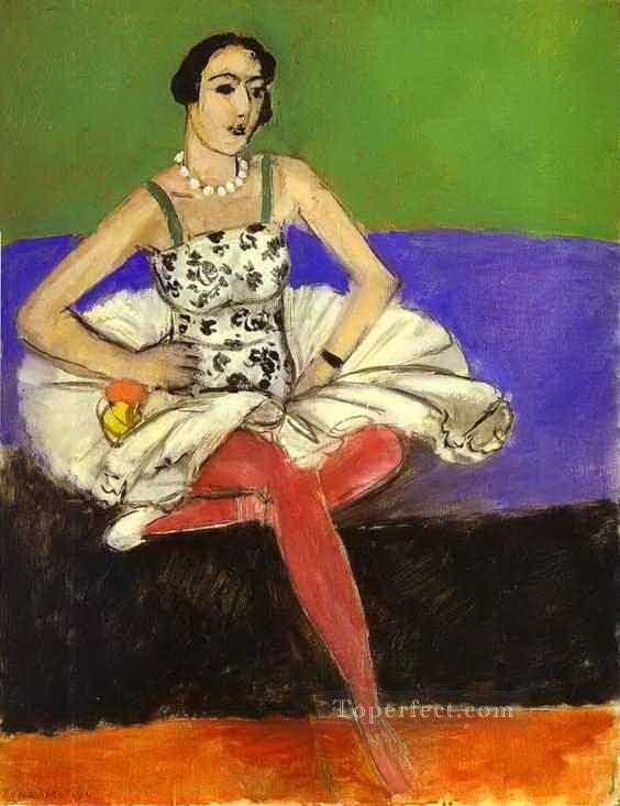 バレエ ダンサー La danseuse 1927 抽象フォービズム アンリ マティス油絵